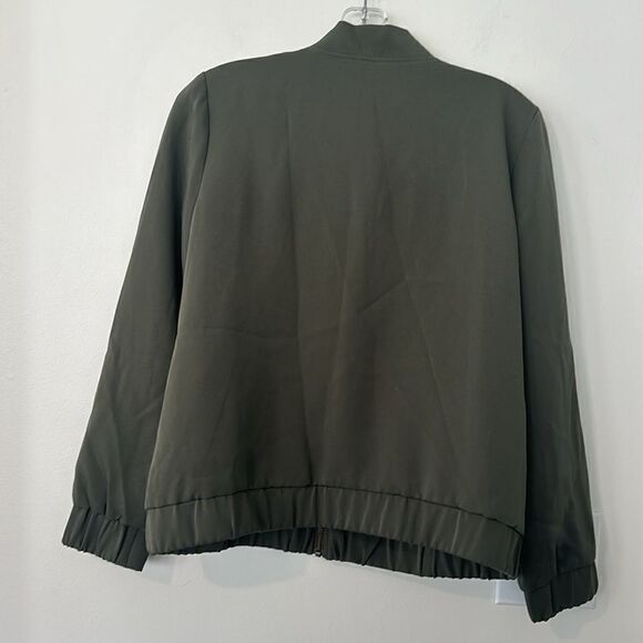 Chico’s Collectibles Embroidered Bomber Jacket 1=8-10 - Picture 5 of 7